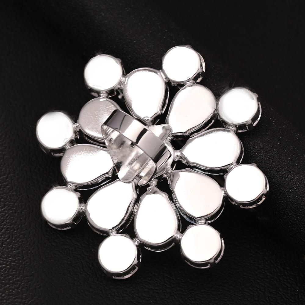 Exaggerated Ring Fashion Classy Open Hand Jewelry Women's Accessories