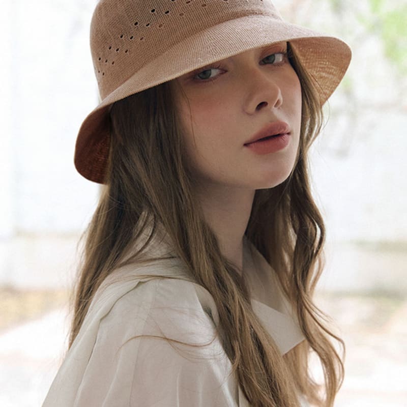 

ACCLET Панама с узором центрального отверстия H026PK pink