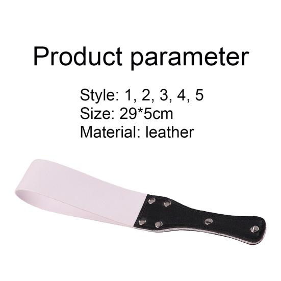 Yousheng Whip Fast Adaptation Manipulate Faux Leather Sex Pleasure Flogger for Adult Men and Women