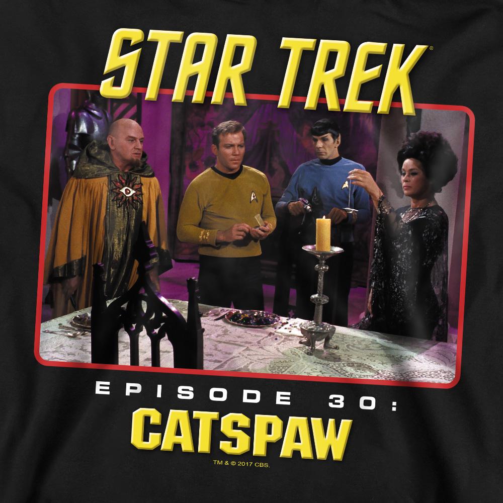 Star Trek Unisex Adult CatÂ´s Paw Sweatshirt