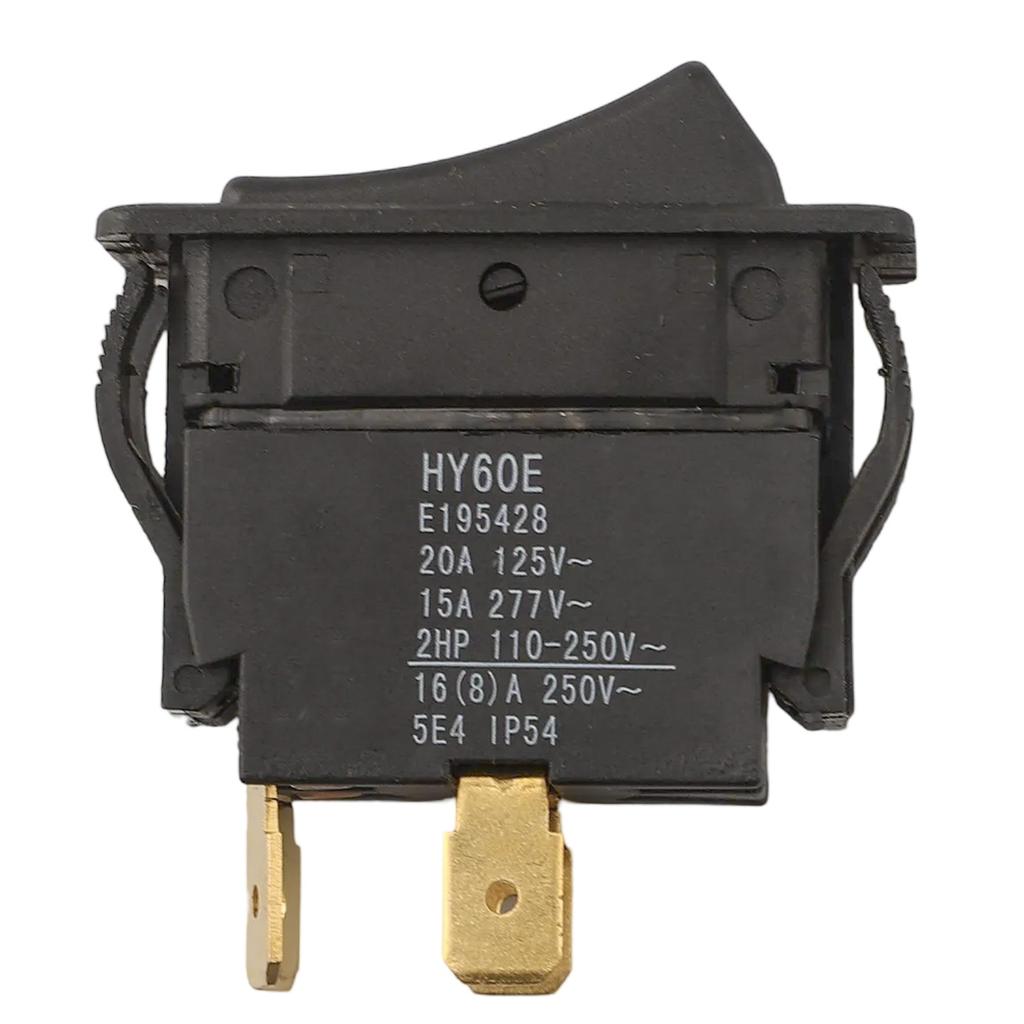 HY60E Rocker Switch Industrial Rocker Switch On Off Pushbutton Switch