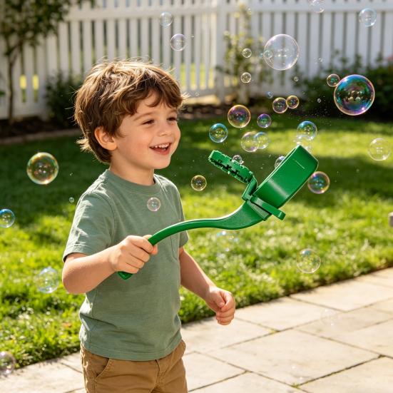 Soap Bubble Pipe Retro 3D Printed Bubble Blower Wand Novelty Toy for Kids Adults Outdoor Fake Bubble Pipe Stress Relief Toy for Parties Backyard Park