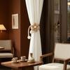 Blumen-Vorhang-Raffhalter, Boho-Blumen-Vorhanghalter, Stilvoller Dekorativer Vorhanghalter für Wohnzimmer Schlafzimmer Vorhänge Gardinen