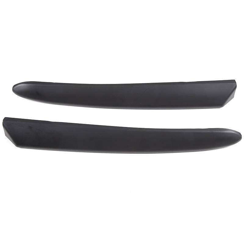 

For Fiat 500 2016-2024 ABS Carbon fiber Front Lower Grille Moulding Cover Racing Grill Middle Mesh Trim Strip Frame Accessories матовий чорний колір