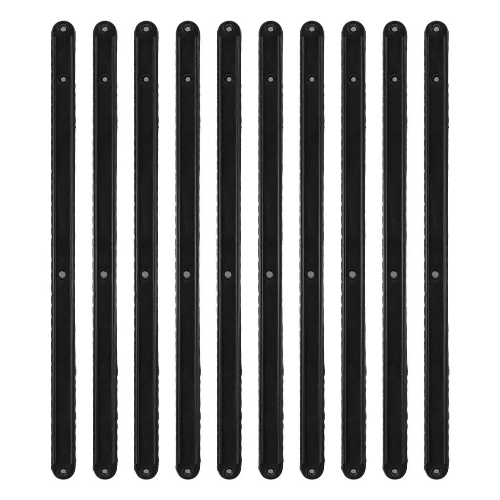 10Pcs Draw Rail Plastic Drawer Slides 180/235/298mm Draw Runners Replacement Drawer Runners Wardrobe Guide Rail