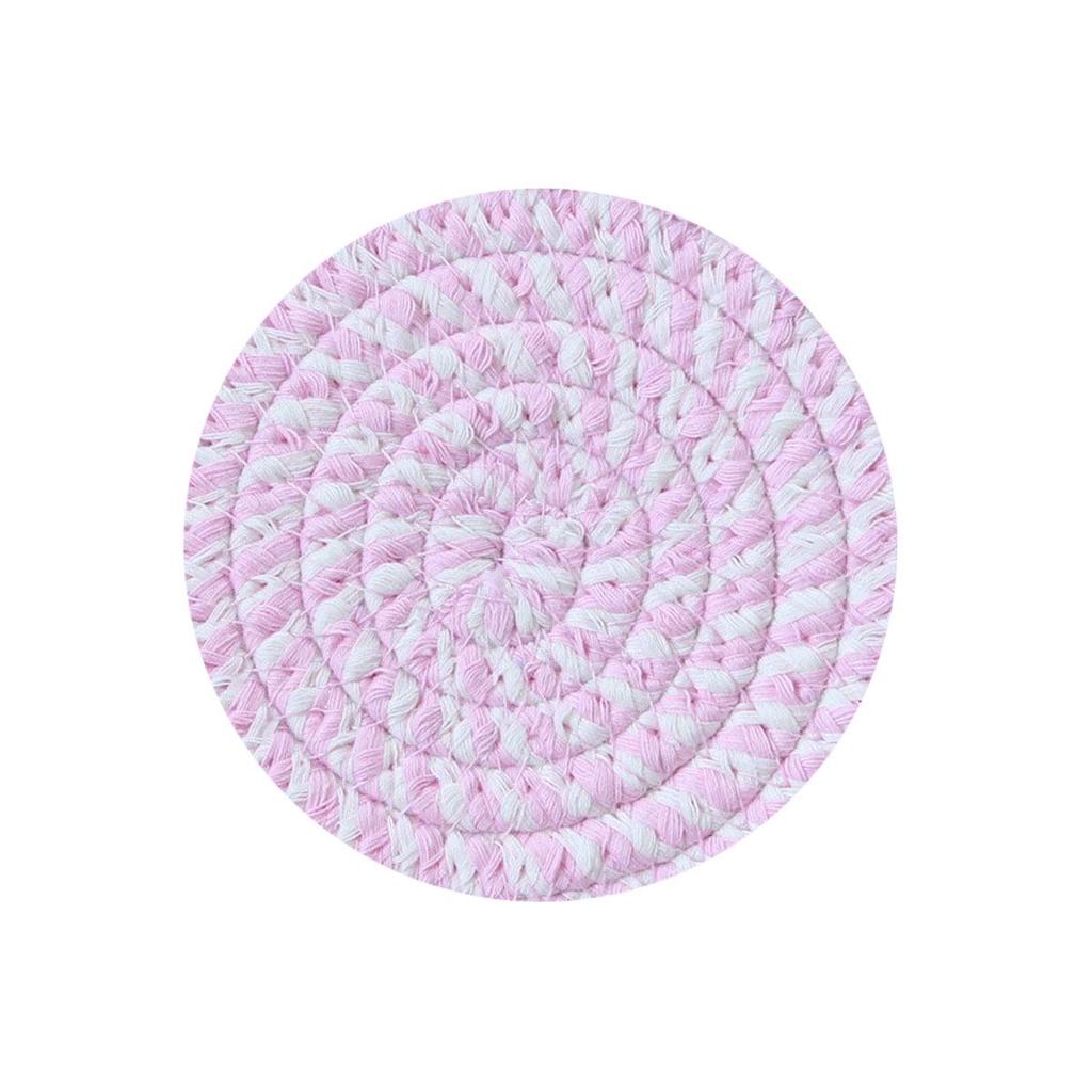 Cotton Rope Heat Insulation Table Mat & Coaster Set