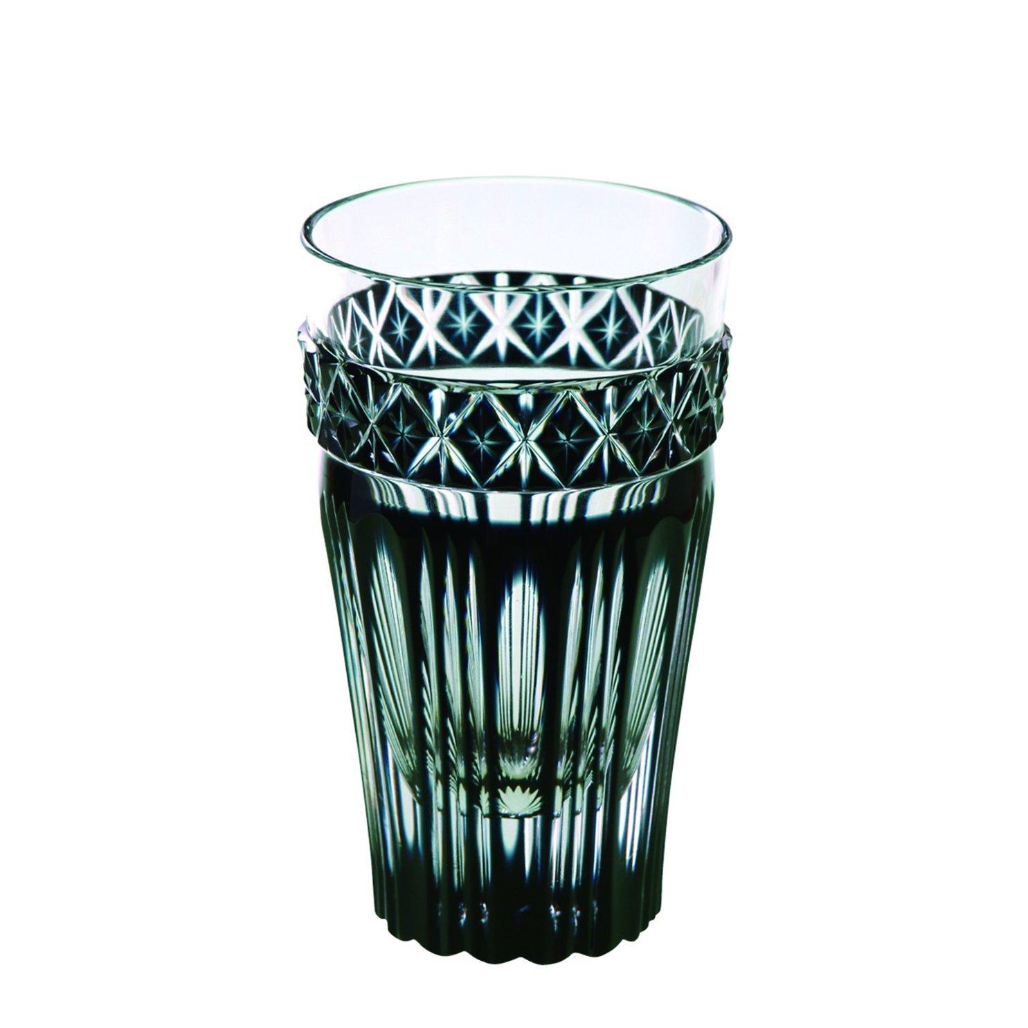 

Келих для пива Yamashita Crafts Satsuma Black Kiriko 13041640 7,2×12 см чорний