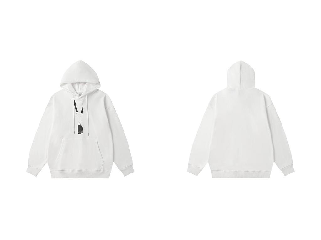 Trendy Unisex Terry Cloth Hoodie