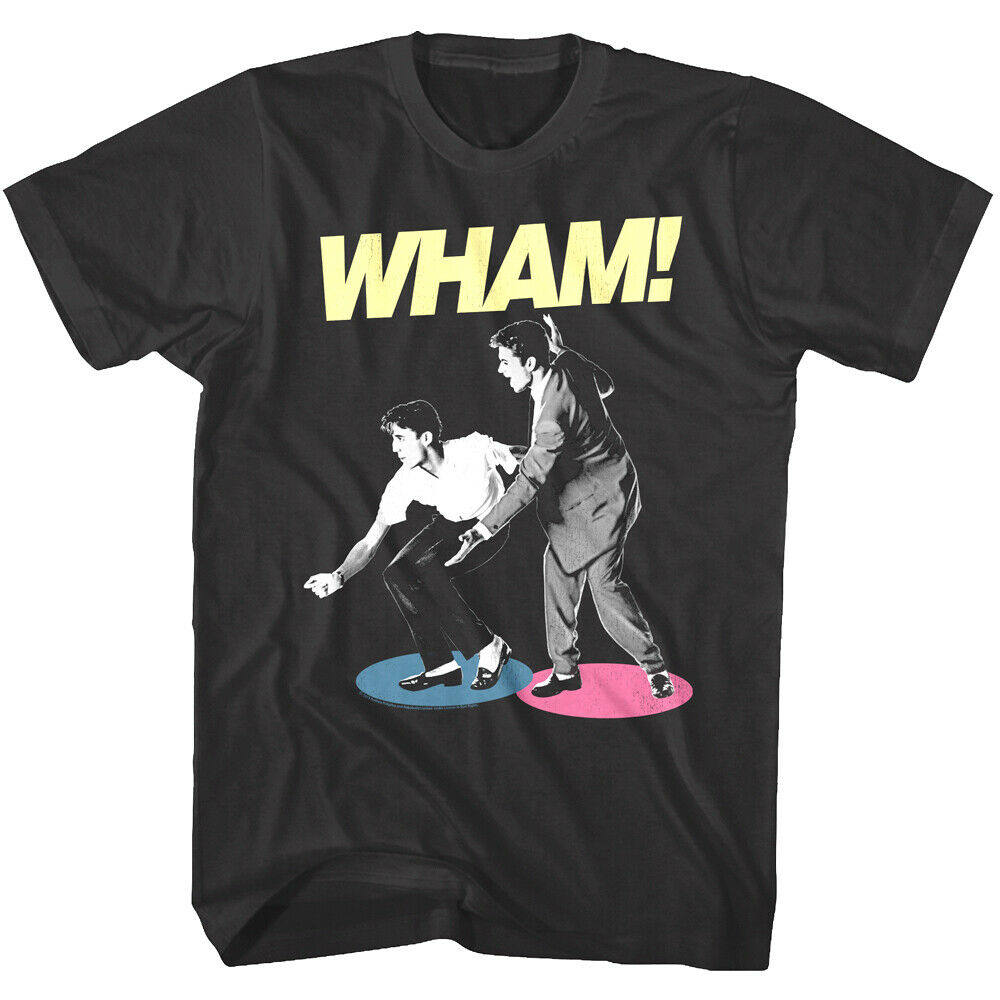 Wham Mighty Band George Michael Rock Retro Casual TShirt Mens and Womens Luxury Brand Top 2026 New Band