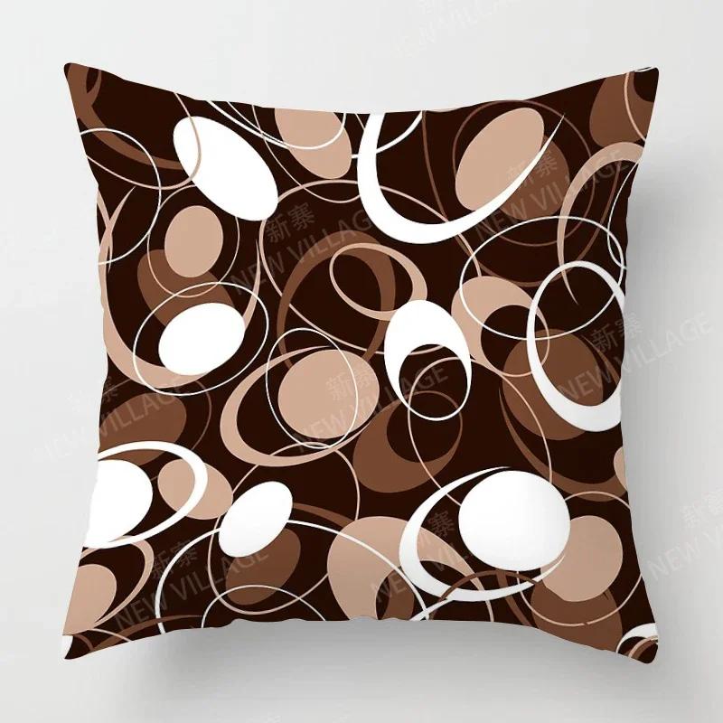 Nordic Fall Home Decor Autumn Throw Pillow Case Sofa Cushion Cover Modern X X Geometry