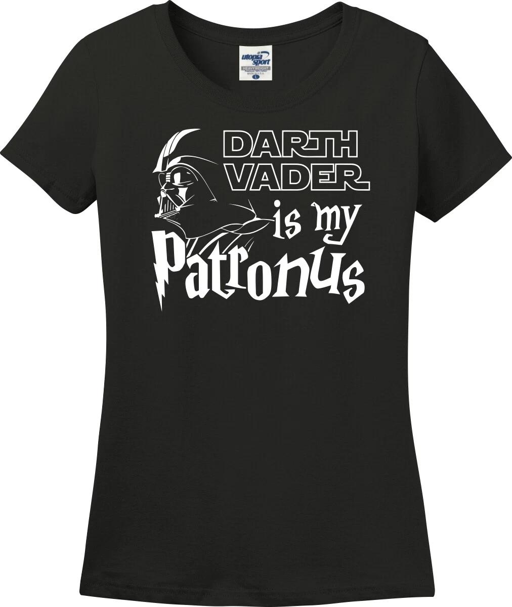 Darth Vader Is My Patronus Funny Missy Fit Ladies T-Shirt (S-3X) XXXXL