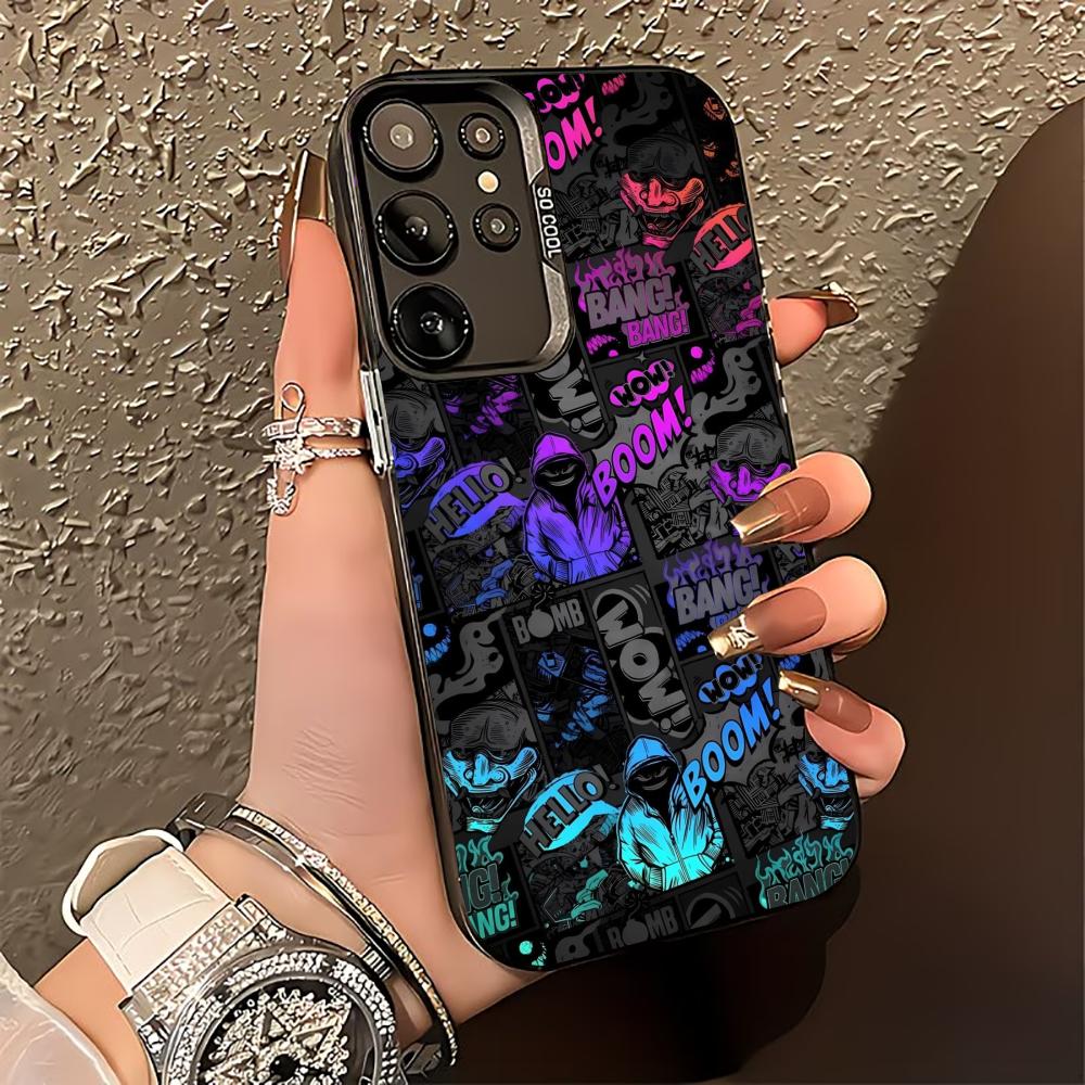 Street Exquisite Light Luxury Phone Case PhoneCase for Samsung Galaxy S26 S25 S24 S23 S22 S21 FE Ultra Plus Dropresistant