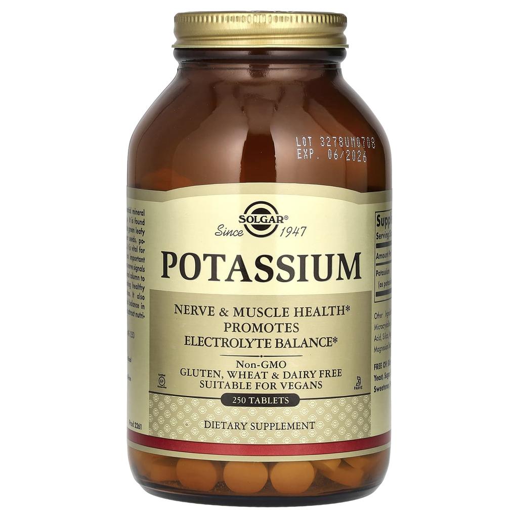 Potassium, 250 tablets (99 mg per tablet)