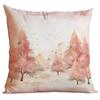 New Christmas Pillowcase Pink and Gold Fantasy Christmas Holiday Home Sofa Decoration Pillow Cushion