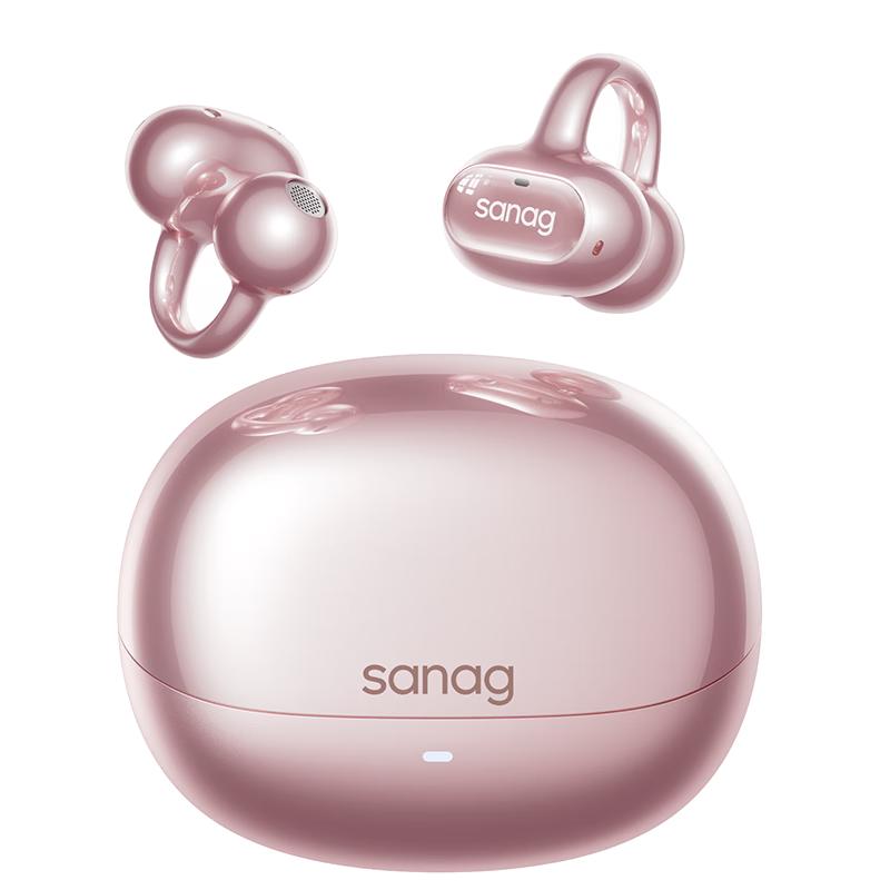 

SANAG Bluetooth Clip-Ear Bone Conduction Headset