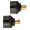 Set of 2 Welding Torch Adapter Converters WP26V 35-50mm To WP17V 10-25mm and WP17V 10-25mm To WP26V 35-50mm for TIG Welding Use