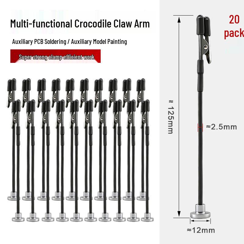 Adjustable Magnetic Clip Arm for PCB Circuit Board Welding & Painting
