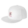 Fashion Christmas Holiday Joy Santa Claus Flat Brim Sun Hat  Trucker Cap Unisex Hat