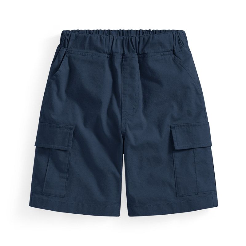 Summer New Style Boys' Cotton Woven Shorts, Comfortable and Soft Summer Pants for Boys
