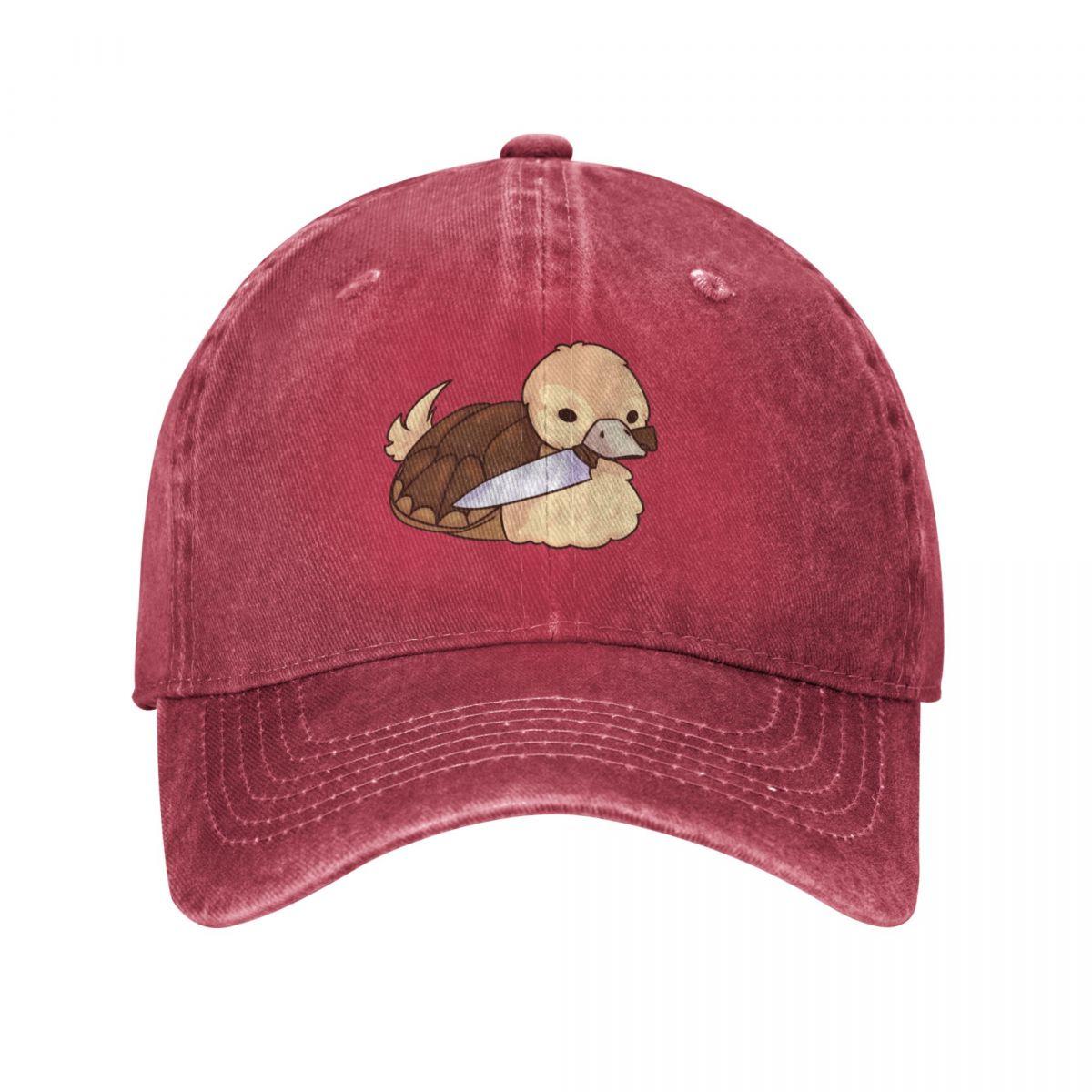 ATLA Turtle Duck with Knife Baseball Cap fishing hat Golf Golf Hat Unisex hats on offer Women Beach Fashion Unisexs