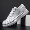2025 summer new little white shoes, durable and comfortable one-pedal overboard shoes, men's casual shoes Korean version of board shoes