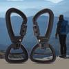 360 Rotating Strong Tension Lobsters Buckle Outdoor Swivels Hook Carabiner Zincs Alloys Spring Hook Luggage Accessories