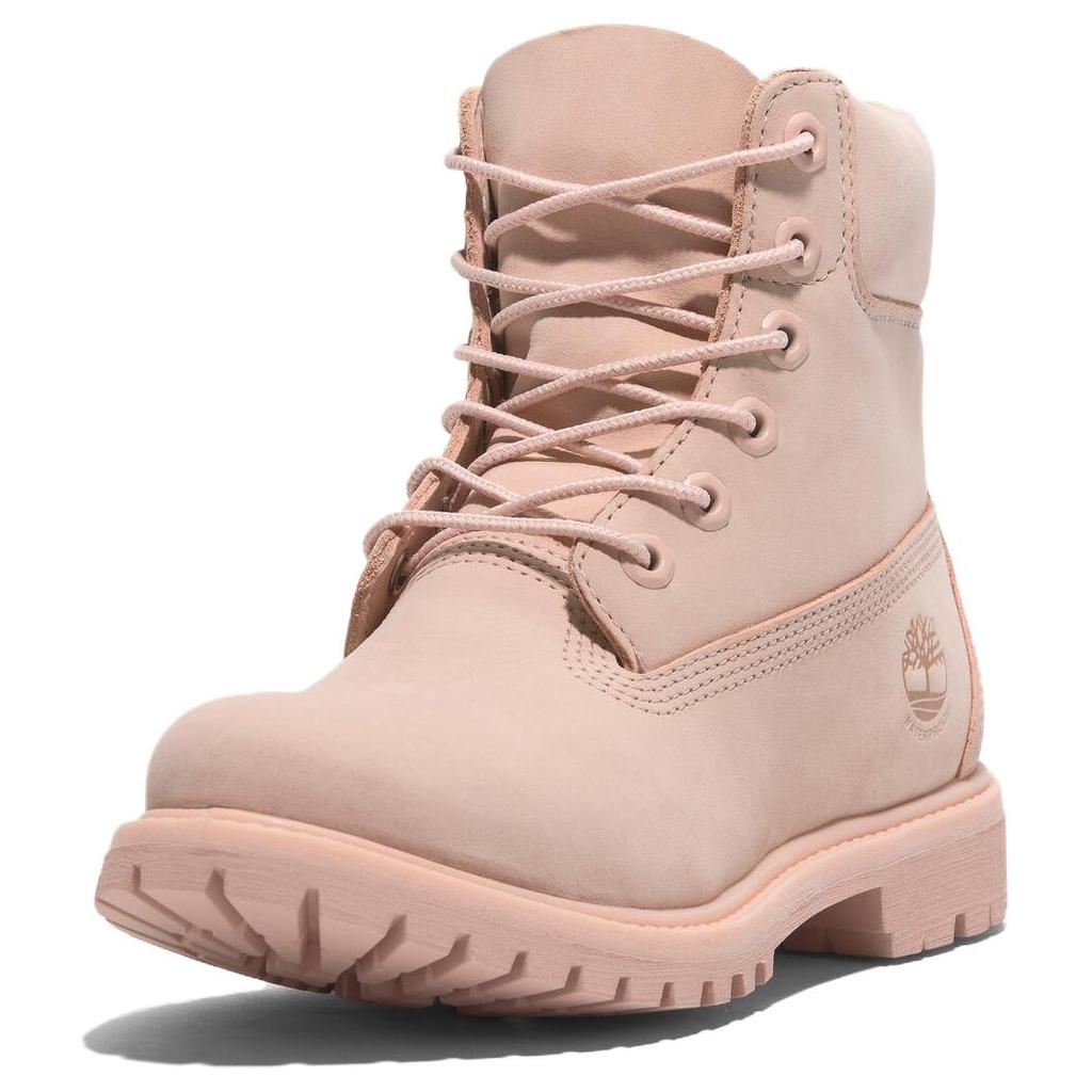 Timberland Premium Series Comfortable Short Martin Boots Women Boots Light-Pink A2HR8EKD