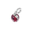 2022 New Fits Europe Bracelet 925 Sterling Silver Murano Glass Red Apple Dangle Charms Beads for Jewelry Making Kralen Berloque