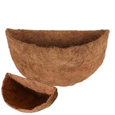 1 Stück Hängekorb Kokosmatte Coco-Liner Kokosfaser Ersatz Blumenkorb für Hausgartenbedarf Hochzeitsdekoration