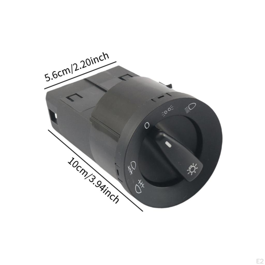 Headlight Fog Light Switch Parts Easy Installation Replaces 1C0941531C 1C0941531C01C Accessory