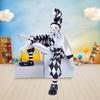 Porcelain Clown Doll Harlequin 15inch Vintage Collections Toy Dolls Figurine Model