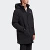 Adidas Xplr Down Parka Mid-Length Hooded Jacket Men Outerwear Black GE9932