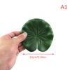 Umělé plovoucí lotosové listy Falešná zeleň Rostlina 10/15/18/28/40Cm Eva Zelený Kulatý Lotosový List Zahrada Rybník Bazén Dekor