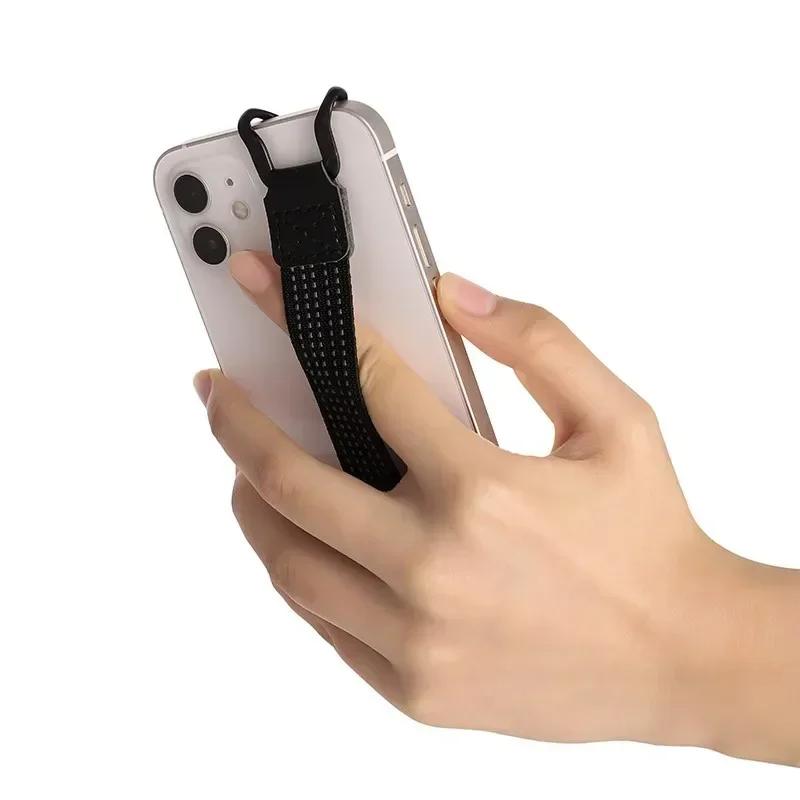 Anti-drop Phone Strap Band Holder Mobile Phone Holder Wrist Band One-handed Operate Finger Grip Stretchable Bracket For Tablet