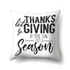 Thanksgiving Pillowcase Blessing Maple Leaf Pumpkin Sofa Cushion Cover Office Home Living Room Pillowcase