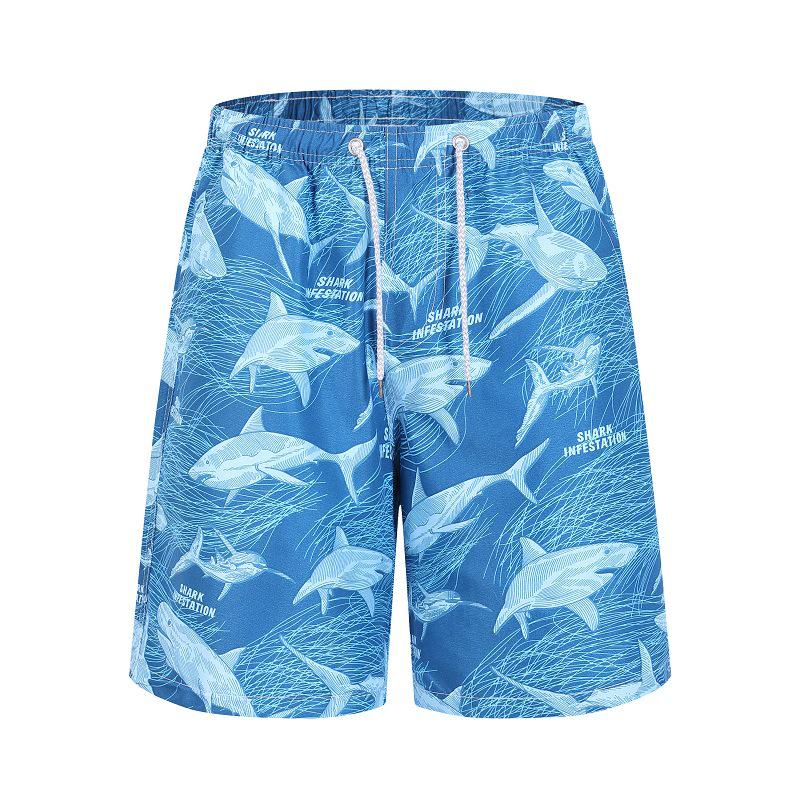Unisex Outdoor Beach Pants - Couple's Casual Loose-Fit Five-Point Shorts
