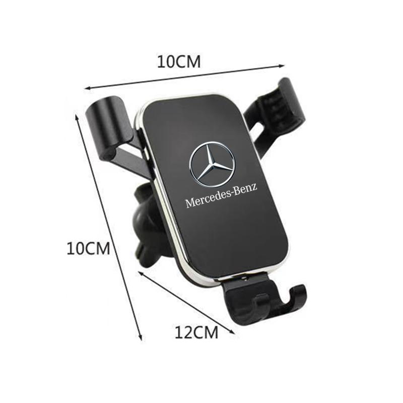 EJG4   ABS Car Phone Holder Fixed Bracket Stand Mobile For Mercedes Benz B/C/E/S Class W203 W204 W205 W210 W211 W212 W221 Accessories
