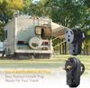 30Amp 125V Car Replacement Power Outlet Connectors With Metal Housing ABS Components For Camping Vehicles Power Supply