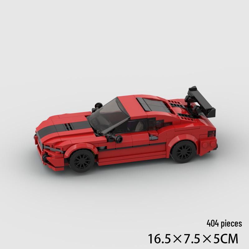 

MOC Конструктор Гоночный автомобиль - Совместим с Lego, Спортивный автомобиль Baoma M8, Серия Speed, Игрушка на восемь шипов.