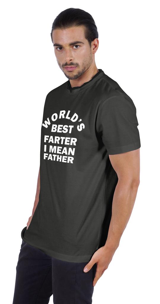 Inkmeso Grafisches Zitat "Weltbester Pupser Ich meine Vater" T-Shirt Für den besten Papa Herren Trikot