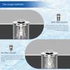 Anticlogging Drain Filter Sink Plug Wash Basins Sink Drain Stoppers Push Type Bounce Cores Sink Drain Strainer Enduring
