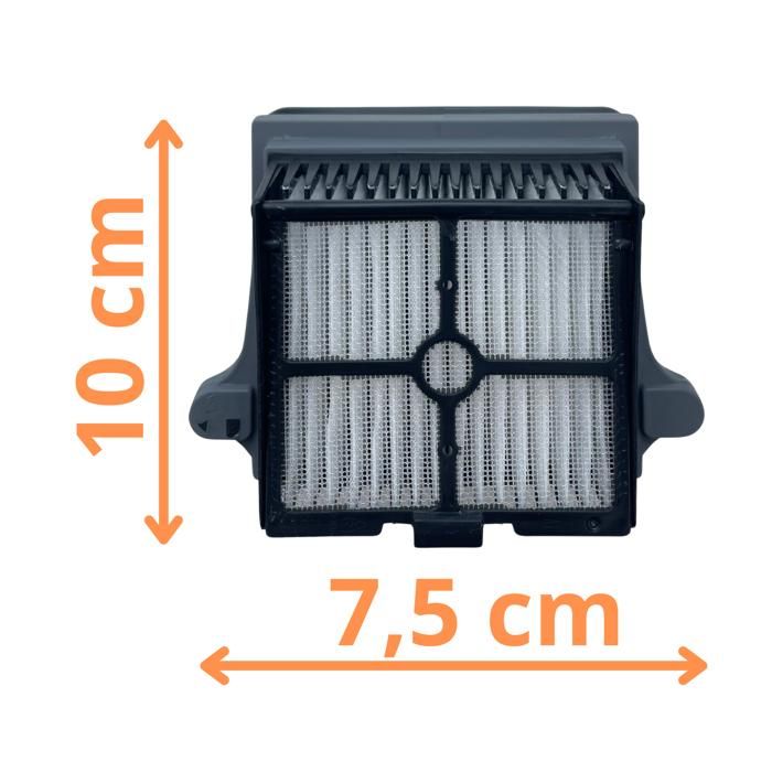 Filter - Phonillico® - Tineco Floor One S6/S7 PRO - Pack of 4 - HEPA - Replacement