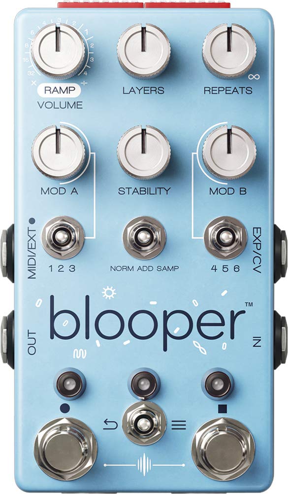 

Chase Bliss Audioblooper Creative Looping Device Looper