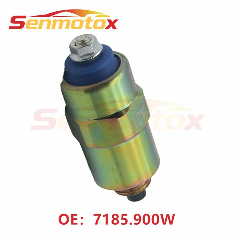 7185.900W Cut Off Stop Solenoid Valve 0-129-06 7167-620B For Ford Peugeot Citroen Lemon 9108-073A SRB851 SRB854 9009-049 168085