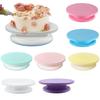 Special Cross-Border Cake Decorating Turntable with Non-Slip Strip - Plastic Rotating Cake Stand Baking Tool