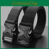 Fashionable Alloy Buckle Men Nylon Woven Waist Belt For Daily And Use Outdoor