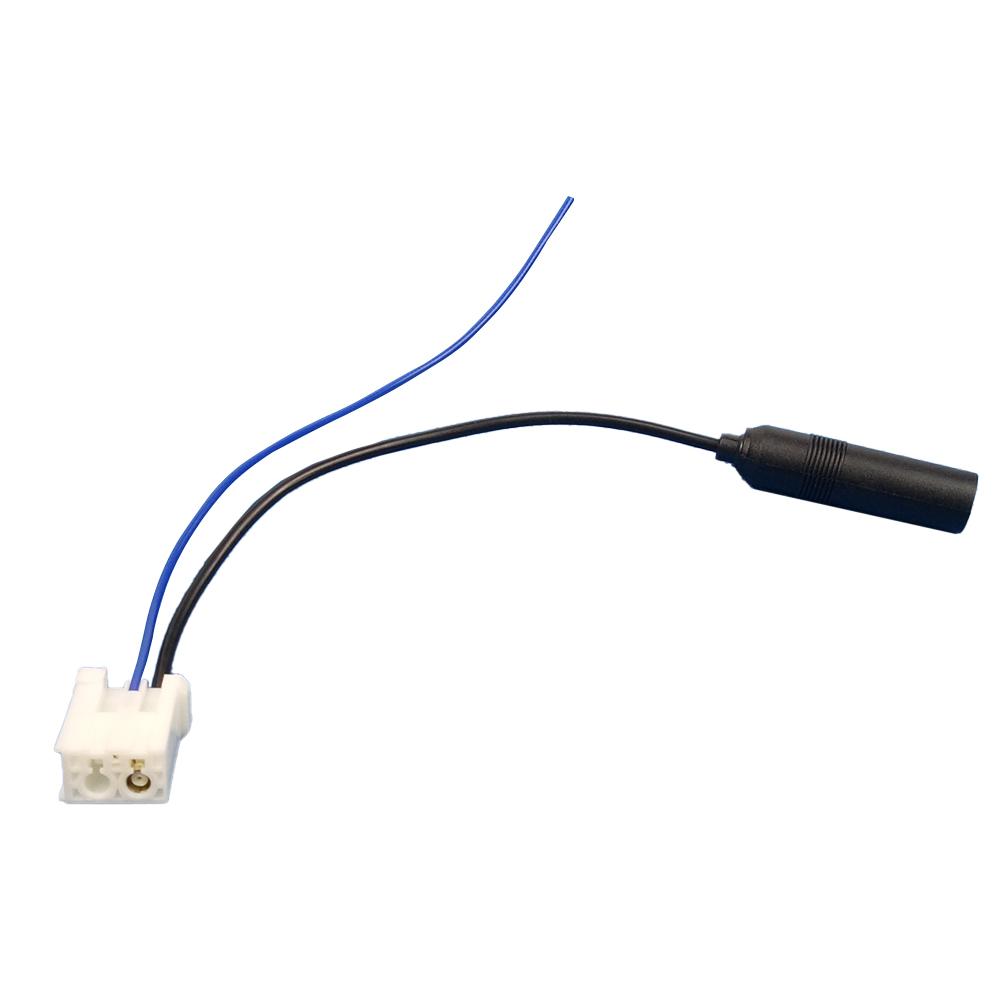 

1 шт. Адаптер антенны автомобильного радиоприемника, аудиокабель, радиоантенна для Toyota, Camry, Yaris, стереоадаптер обратной антенны