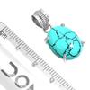 925 Sterling Silver Pendant Women Gemstone Handmade Jewelry Friendship Day Gift Blue Green Purple Copper Turquoise Pearl Lapis Mother Of Pearl