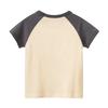 Children's short-sleeved T-shirt summer new, medium and small children's foreign-style cartoon boy clothes