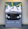 Sl300 Vintage Car Metal Poster  Sign Size 20x30cmaluminum